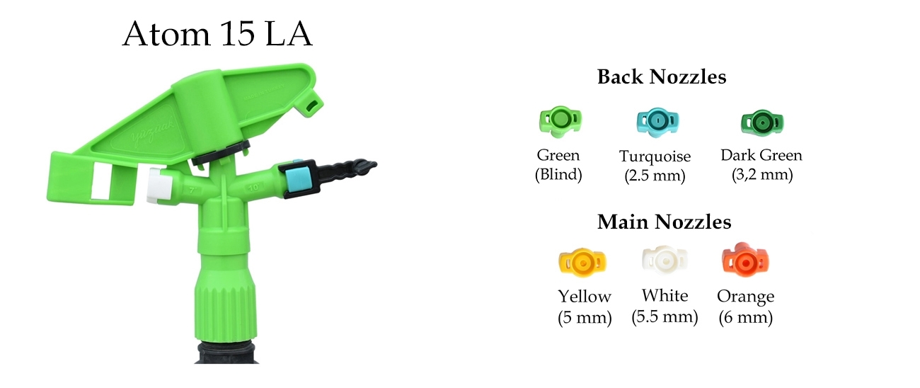 Aspersores Atom 15 LA