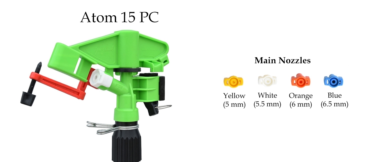 Aspersores Atom 15 PC